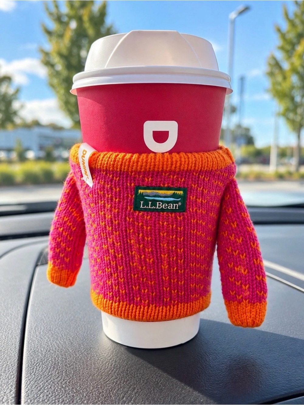 🥤 DUNKIN DONUTS  x L.L. BEAN SWEATER SLEEVE 👚